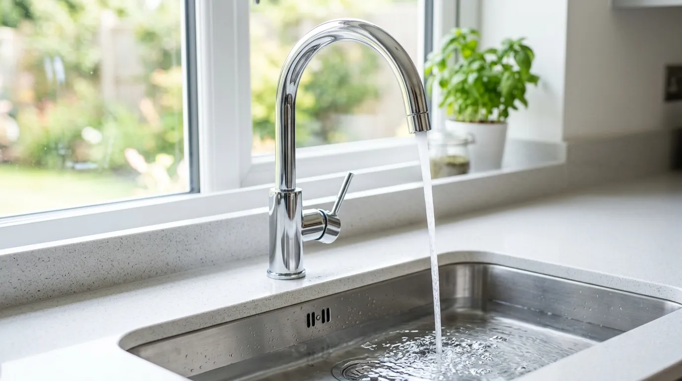 Local Plumbing Master Pros same day plumber fixing a faucet in Lincoln, IN